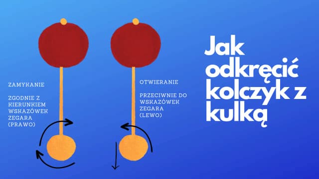 Jak odkręcić kolczyk kółko z kulką bez ryzyka uszkodzenia biżuterii Jak odkręcić kolczyk kółko z kulką bez ryzyka uszkodzenia biżuterii